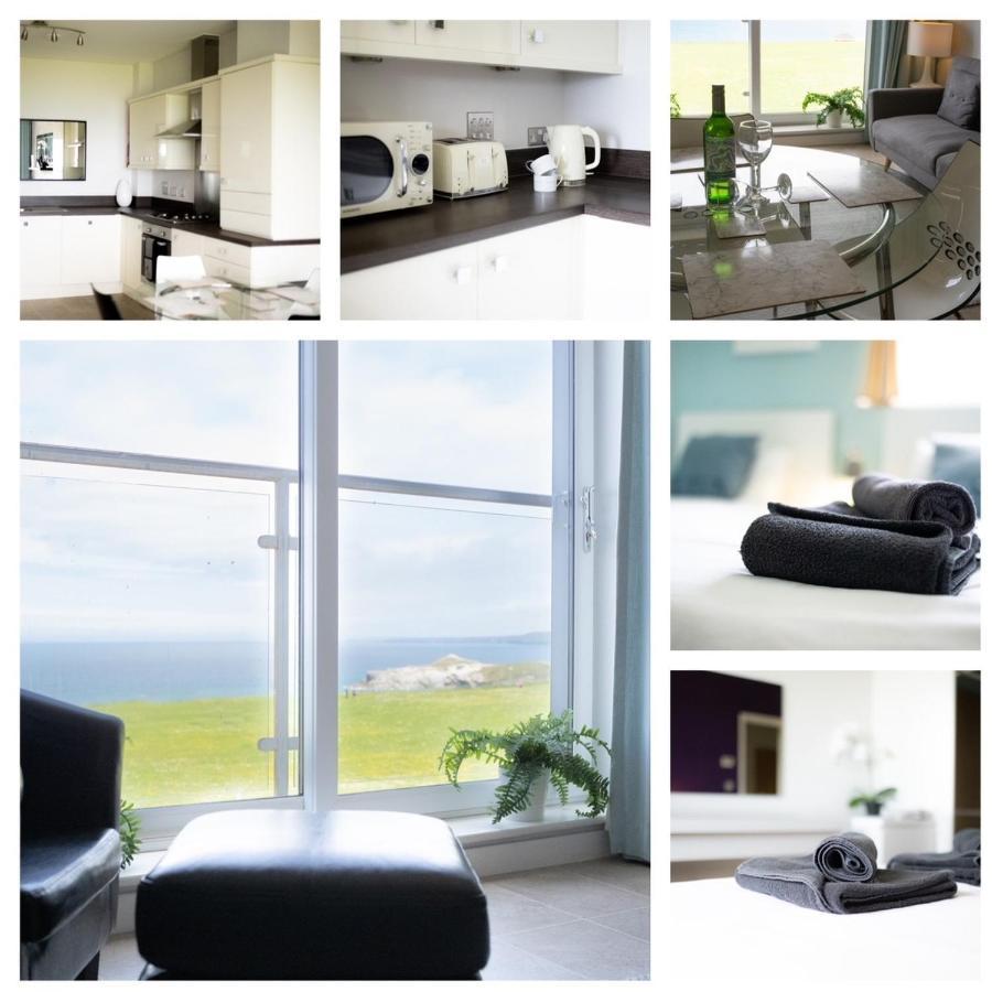 Stunning Sea Views, Luxury Apartment Beaches & Restaurants Are A Short Walk Away New Quay Exterior foto